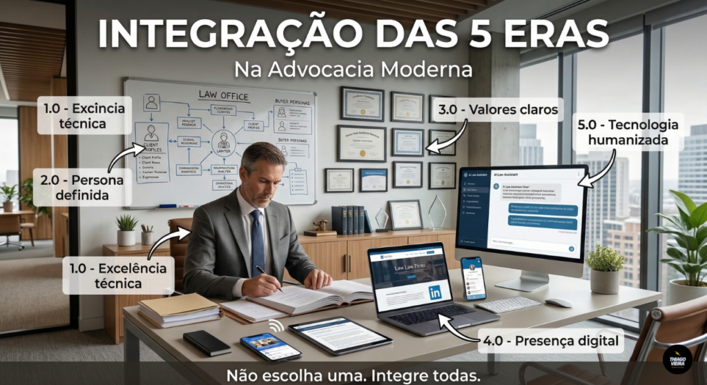 AS 5 eras do Marketing Para Advogados