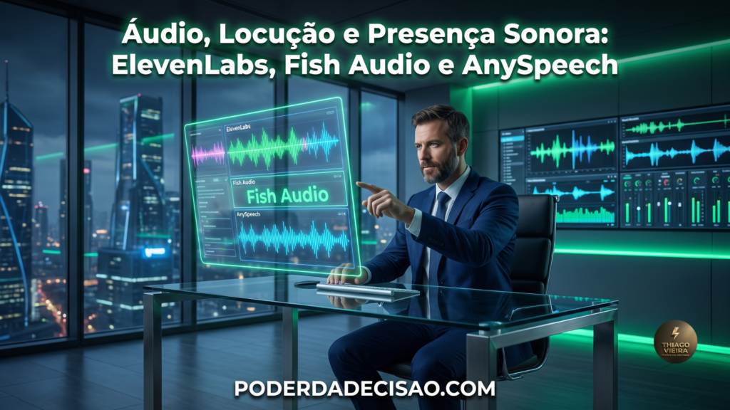 como criar audio com ia na advocacia