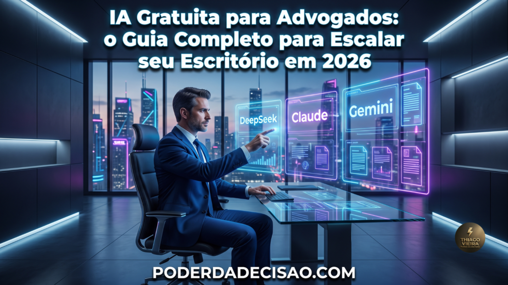 24 Ferramentas de IA Gratuitas para Advogados Criarem Conteúdo e Captarem Clientes