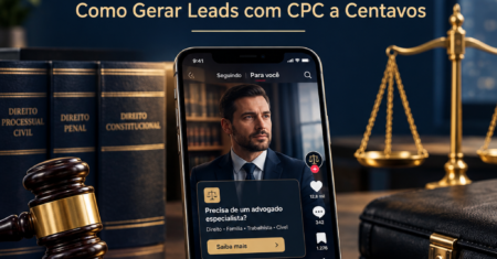 TikTok Ads para Advogados em 2026: Como Gerar Leads com CPC a Centavos